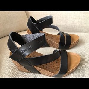 Blowfish Malibu Cork Wedges